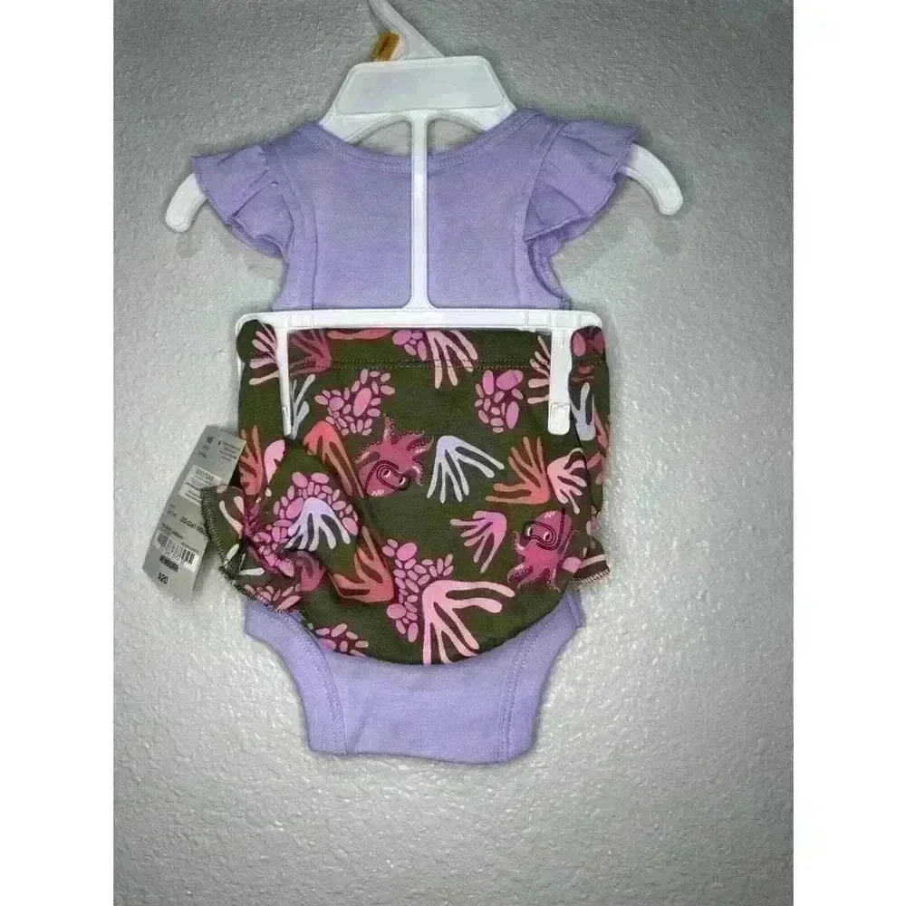 NWT, Okie Dokie Newborn Baby Girl 2 Piece Endless Hugs Octopus Outfit - Picture 7 of 11
